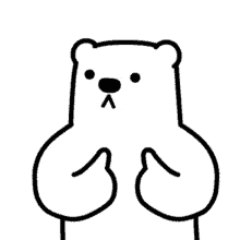 thinking bear