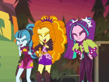 The Dazzlings Laughing Meme GIF