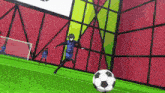 a soccer player with the number 15 on his jersey is kicking the ball