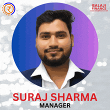 a man with the name suraj sharma on the bottom