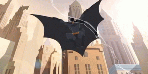 Batman Jump GIF - Batman Jump Punch - Discover & Share GIFs