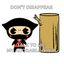 ninja disappear gif