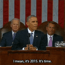 Obama 2015 GIF - Obama 2015 Itstime GIFs