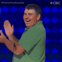 Clapping Johnny GIF - Clapping Johnny Family Feud Canada GIFs