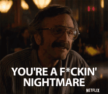 You Are A Fucking Nightmare Pain In The Ass GIF - You Are A Fucking Nightmare Pain In The Ass Shaking My Head GIFs