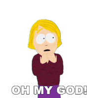 Oh My God Linda Stotch Sticker - Oh My God Linda Stotch South Park Stickers