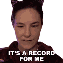 its a record for me cristine raquel rotenberg simply nailogical simply not logical its a first for me