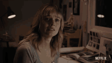 Blank Stare Andy Oliver GIF - Blank Stare Andy Oliver Bella Heathcote GIFs