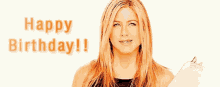 Happy Birthday Hbd GIF - Happy Birthday Hbd Jennifer Aniston GIFs