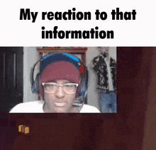 Twomad My Reaction To That Information GIF