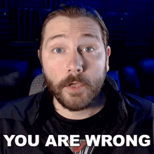 You Are Wrong Michael Kupris GIF - You Are Wrong Michael Kupris Become The Knight GIFs