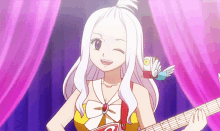 fairy tail singing mirajane strauss anime