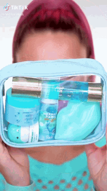 Face Mask Skin Care GIF - Face Mask Skin Care Blue GIFs