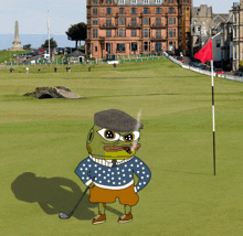 Hoppy The Frog GIF - Hoppy The Frog Hoppy Golf GIFs