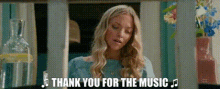 Mamma Mia Sophie Sheridan GIF - Mamma Mia Sophie Sheridan Thank You For The Music GIFs