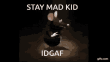 Stay Mad Kid Idgaf GIF - Stay Mad Kid Idgaf Animated Rat GIFs