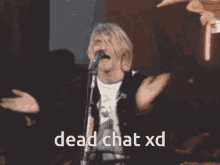 Dead Chat Nirvana GIF - Dead Chat Nirvana Kurt Cobain GIFs