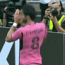 Clapping Leonardo Campana GIF - Clapping Leonardo Campana Inter Miami Cf GIFs
