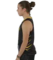 a woman wearing a givove jersey with the number 40