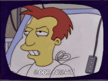 Im Out Good Night GIF - Im Out Good Night The Simpsons GIFs
