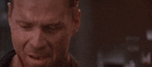 a close up of a man 's face and the words story of my life