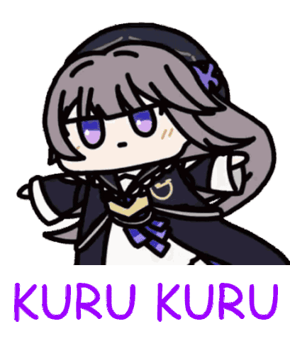 Kurukuru Kururin Sticker - Kurukuru Kuru Kururin Stickers