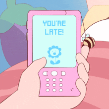 you%27re late bee and puppycat you%27re tardy you%27re behind schedule you%27re not gonna make it in time