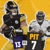 Pittsburgh Steelers (7) Vs. Baltimore Ravens (13) Half-time Break GIF - Nfl National Football League Football League GIFs