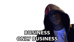 Business Only Business A Boogie Wit Da Hoodie Sticker - Business Only Business A Boogie Wit Da Hoodie Bando Song Stickers