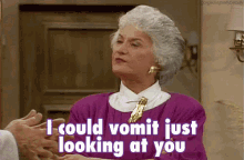 golden girls vomit lookingatyou ugly disgusting