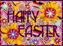 Happy Easter Glitter GIF