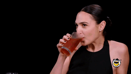 Gal Gadot Hot Ones GIF - Gal gadot Hot Ones - Discover & Share GIFs