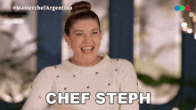 Chef Steph Is Back Estefania GIF - Chef Steph Is Back Estefania Masterchef Argentina GIFs