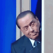 Berlusconi Hello GIF - Berlusconi Hello I See You GIFs