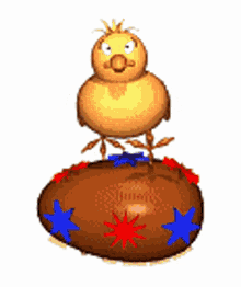 Happy Easter Duck GIF - Happy Easter Duck Easter Egg GIFs