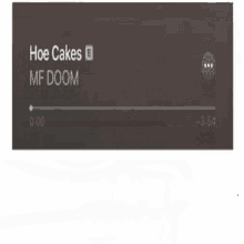 Mf Doom Hoe Cakes GIF - Mf Doom Hoe Cakes Mm Food GIFs