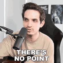 Theres No Point Nik Nocturnal GIF - Theres No Point Nik Nocturnal It Is Futile GIFs