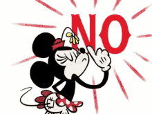Minnie Mouse No GIF - Minnie Mouse No Finger Shake GIFs