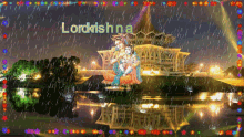 lord krishna god religion lotus