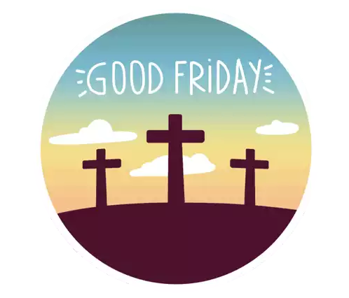 Good Friday Holy Week Sticker - Good Friday Holy Week Easter Friday Stickers