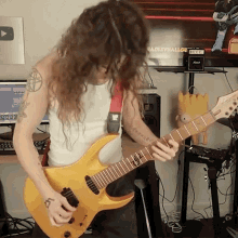 Headbang Bradley Hall GIF - Headbang Bradley Hall Rock And Roll GIFs
