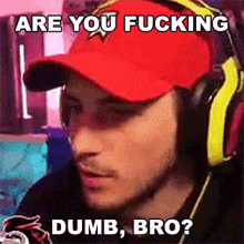 Are You Fucking Dumb Bro Jared GIF - Are You Fucking Dumb Bro Jared Jaredfps GIFs