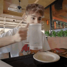Drinking Water Raphael Gomes GIF - Drinking Water Raphael Gomes Thirsty GIFs