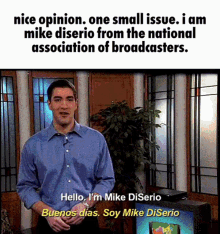 National Association Of Broadcasters Mike Di Serio GIF - National Association Of Broadcasters Mike Di Serio Nice Opinion GIFs