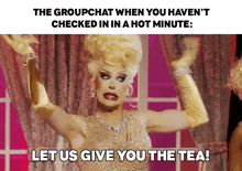 The Groupchat When You Haven'T Checked In Plain Jane GIF - The Groupchat When You Haven'T Checked In Plain Jane Rupaul’s Drag Race GIFs