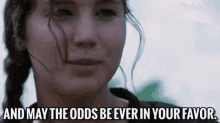 And May The Odds Ever Be In Your Favor GIF