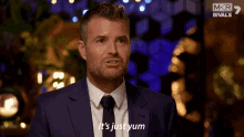 Its Just Yum Pete Evans GIF - Its Just Yum Pete Evans My Kitchen Rules The Rivals GIFs