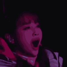 Chuu Loona GIF - Chuu Loona Yawn GIFs