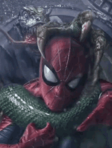 Spiderman Reptillion GIF