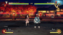 a screenshot of a video game with a character named nishi kamal